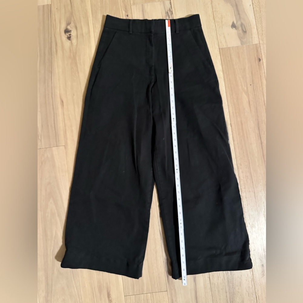 Everlane Wide Leg Crop Trousers | Size 6 - Picture 8 of 12
